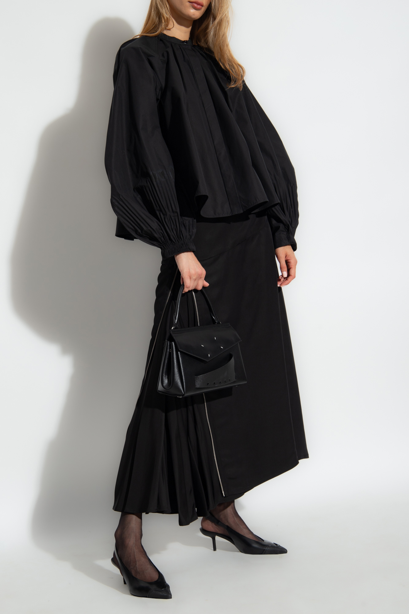 Black Relaxed - fitting top JIL SANDER - jil sander logo